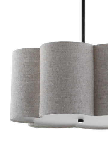 Heather 20" Adjustable Metal LED Pendant - JONATHAN Y